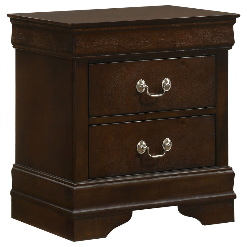 Louis Philippe Bedroom Set Cappuccino
