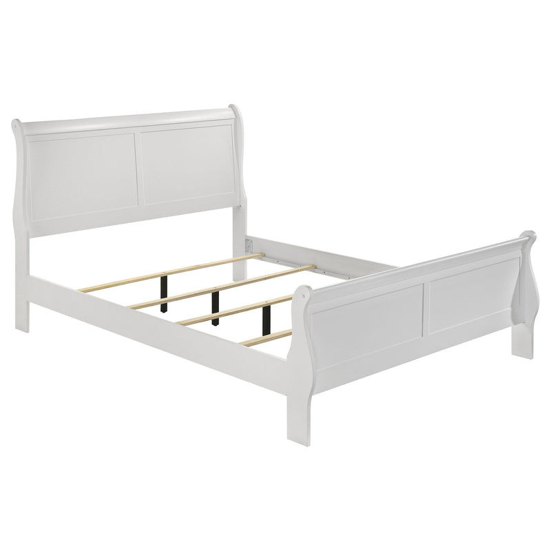 Louis Philippe Bedroom Set Cappuccino