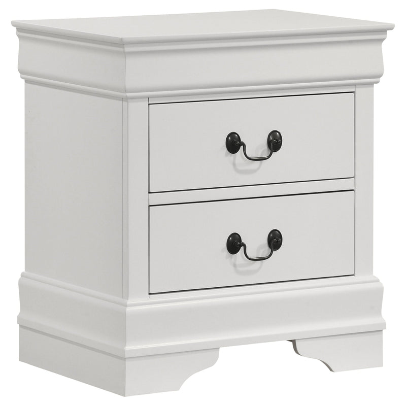 Louis Philippe Bedroom Set Cappuccino