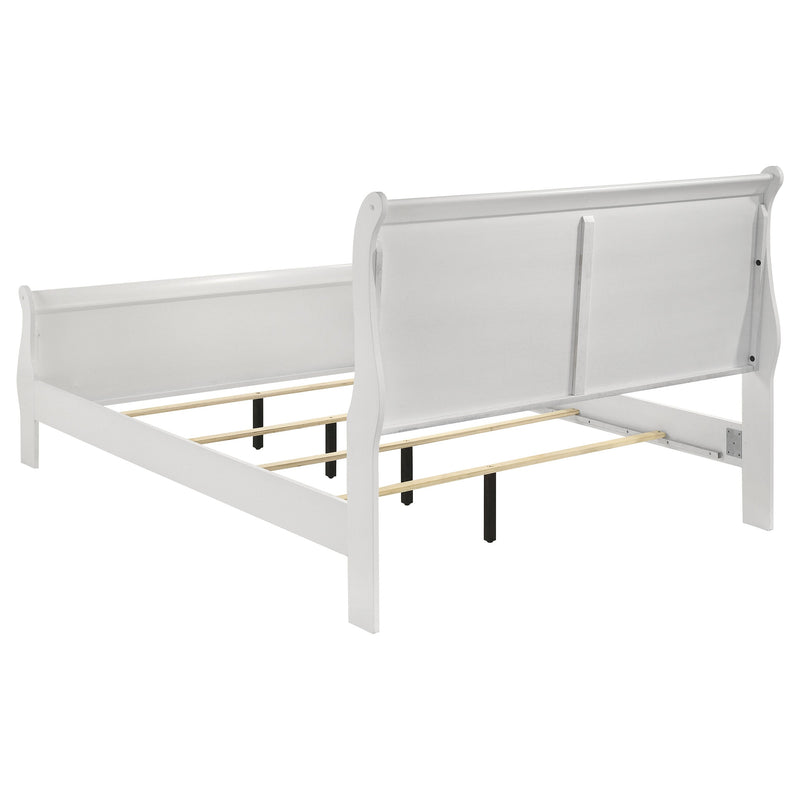 Louis Philippe Bedroom Set Cappuccino