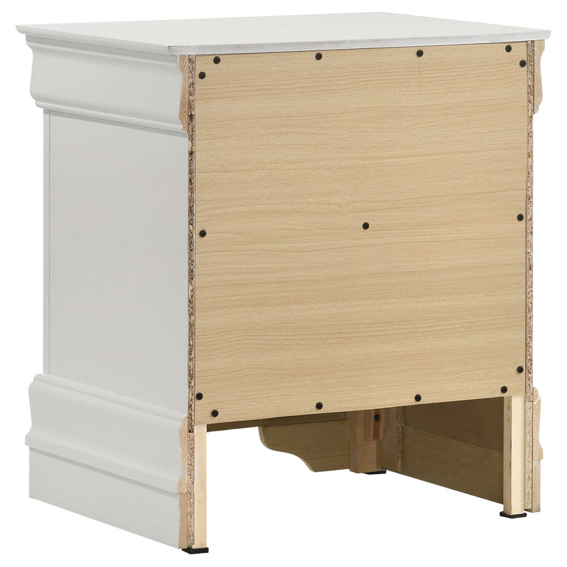 Louis Philippe Bedroom Set Cappuccino