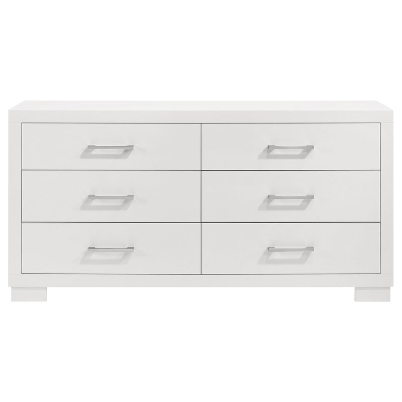Jessica LED Bedroom Set Cappuccino