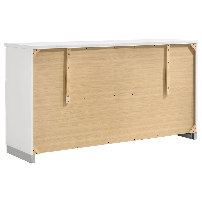Felicity Bedroom Set White High Gloss