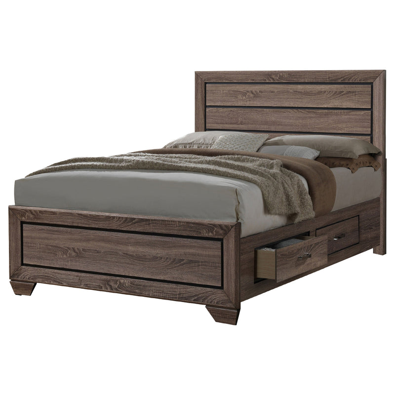 Kauffman Bedroom Set Washed Taupe