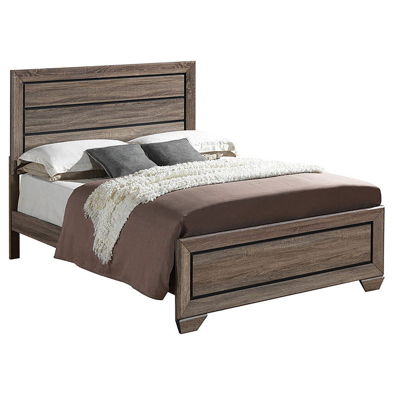 Kauffman Bedroom Set Washed Taupe