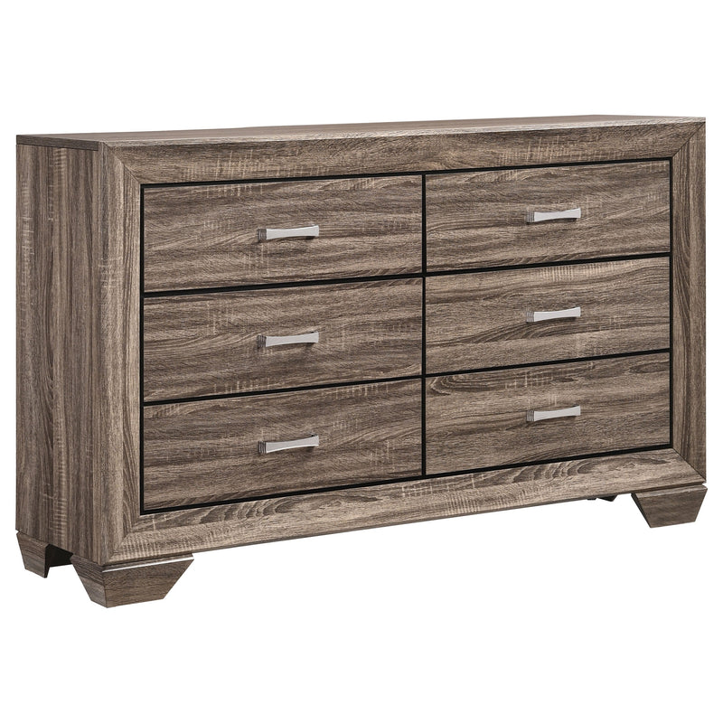 Kauffman Bedroom Set Washed Taupe