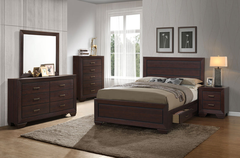 Kauffman Bedroom Set Washed Taupe