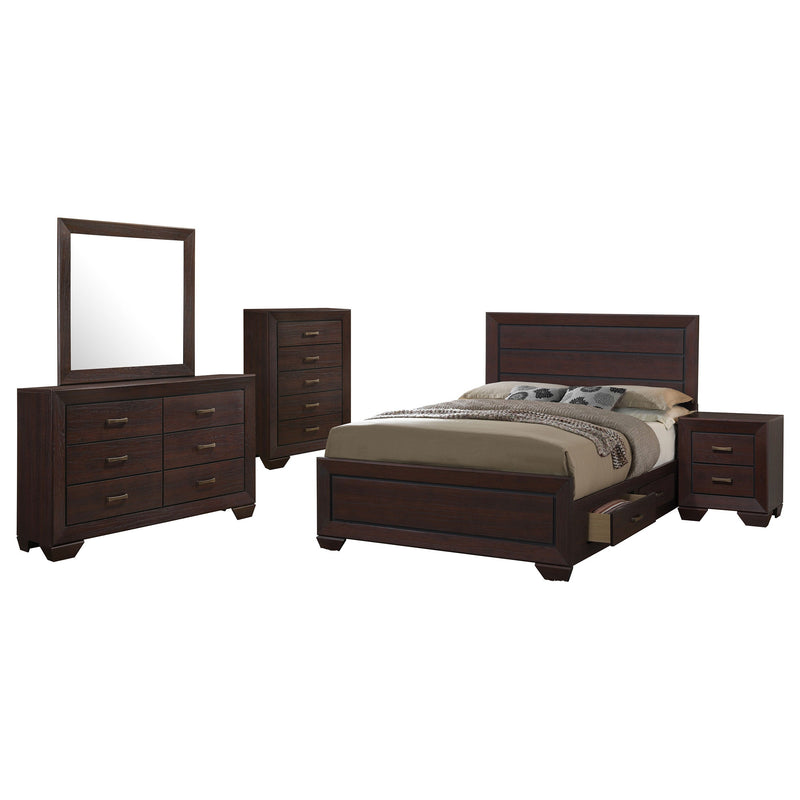 Kauffman Bedroom Set Washed Taupe