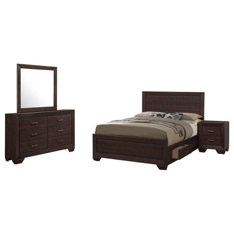 Kauffman Bedroom Set Washed Taupe