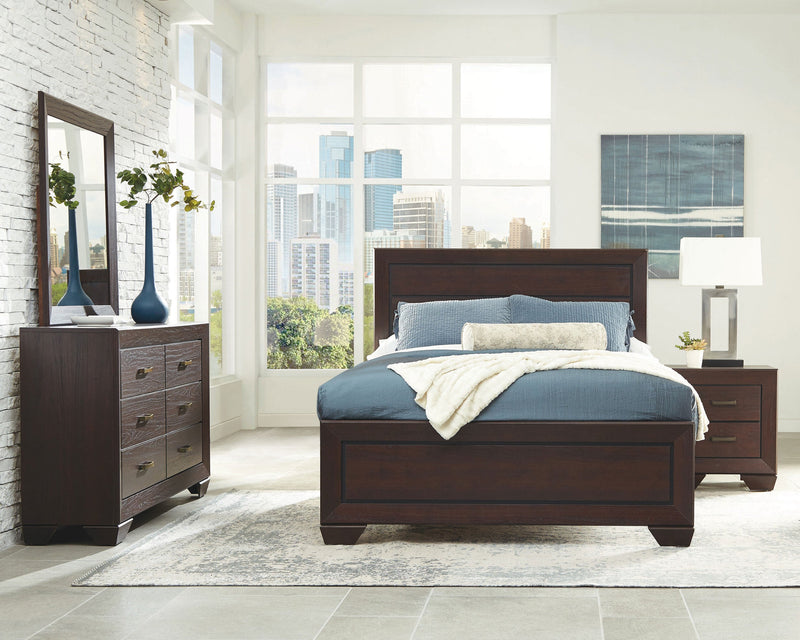 Kauffman Bedroom Set Washed Taupe