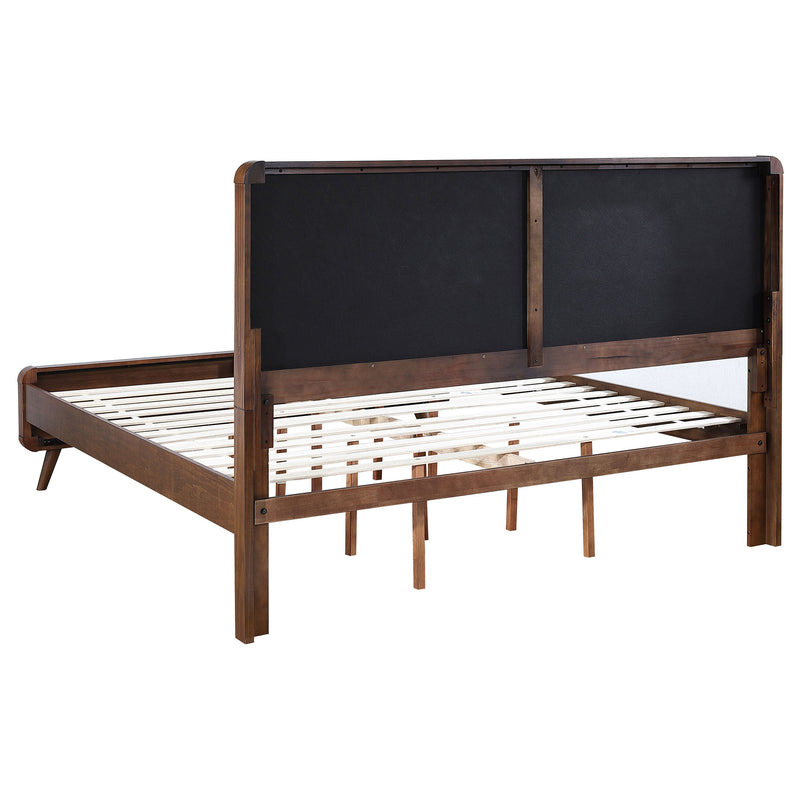 Robyn Bedroom Set Dark Walnut