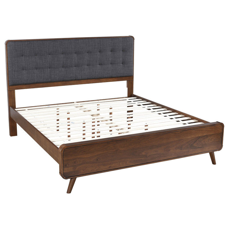 Robyn Bedroom Set Dark Walnut