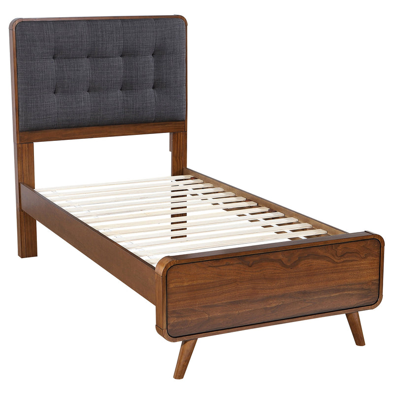 Robyn Bedroom Set Dark Walnut