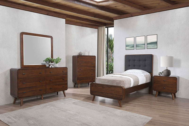 Robyn Wood Platform Bed