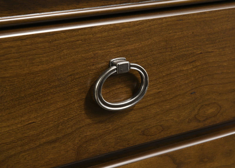 Garland 4-drawer Bedroom Chest of Drawers Brown Cherry