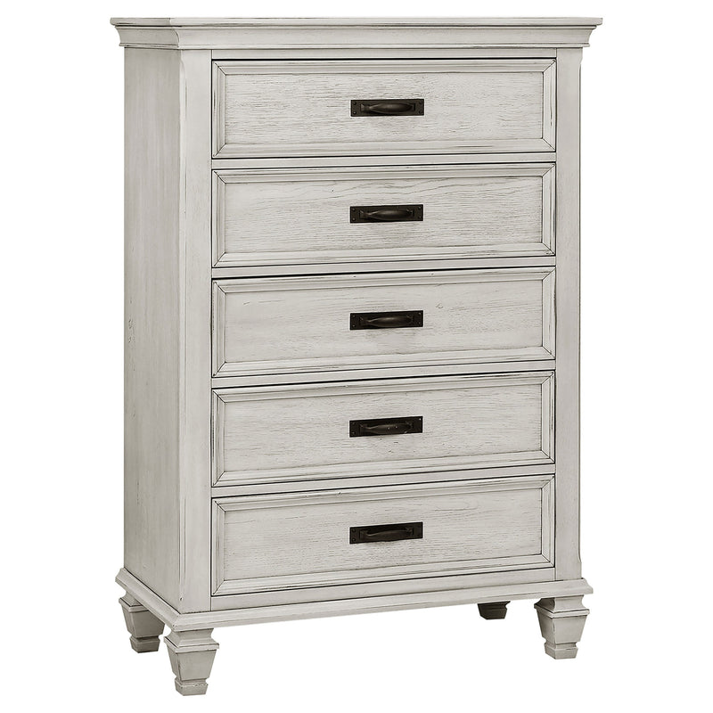Franco Bedroom Set Distressed