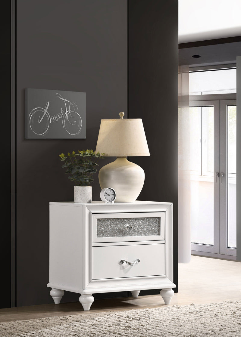 Barzini 2-drawer Nightstand