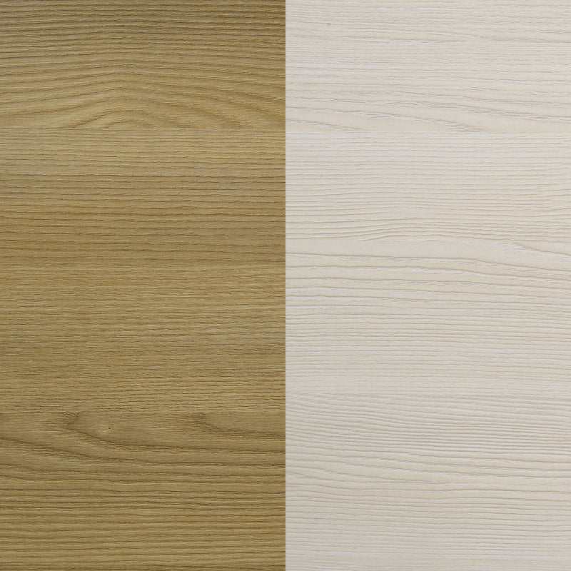 Hyland Wood LED Panel Bed Natural and