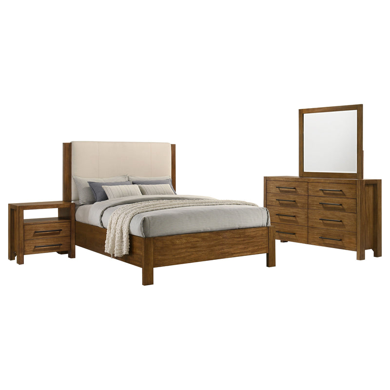 Adderley Bedroom Set Warm Brown