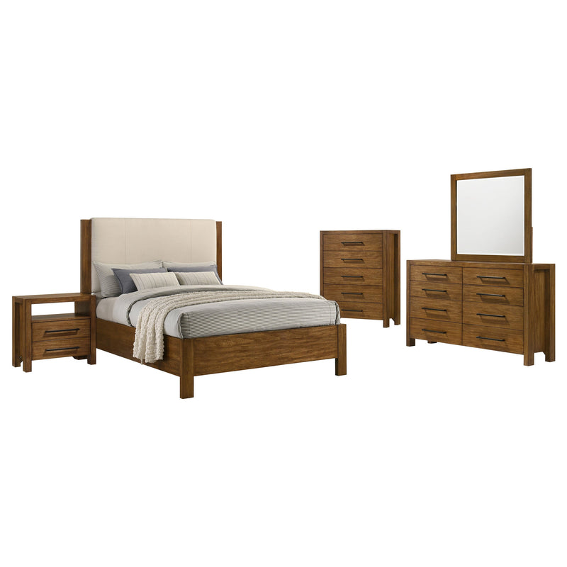 Adderley Bedroom Set Warm Brown