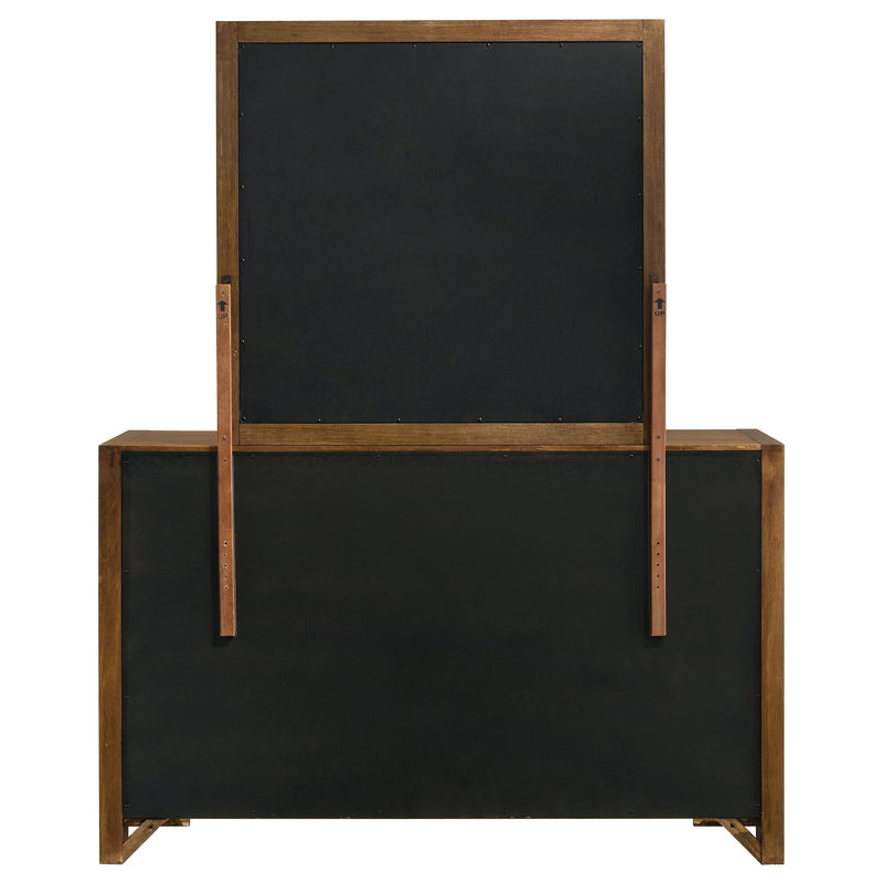 Adderley 8-drawer Bedroom Dresser Cabinet Warm Brown