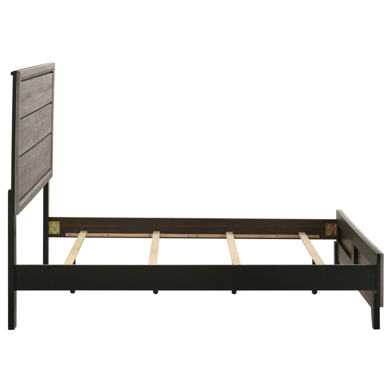 Watson Wood Panel Bed Light Taupe