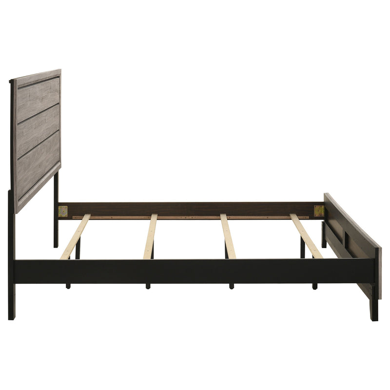 Watson Wood Panel Bed Light Taupe