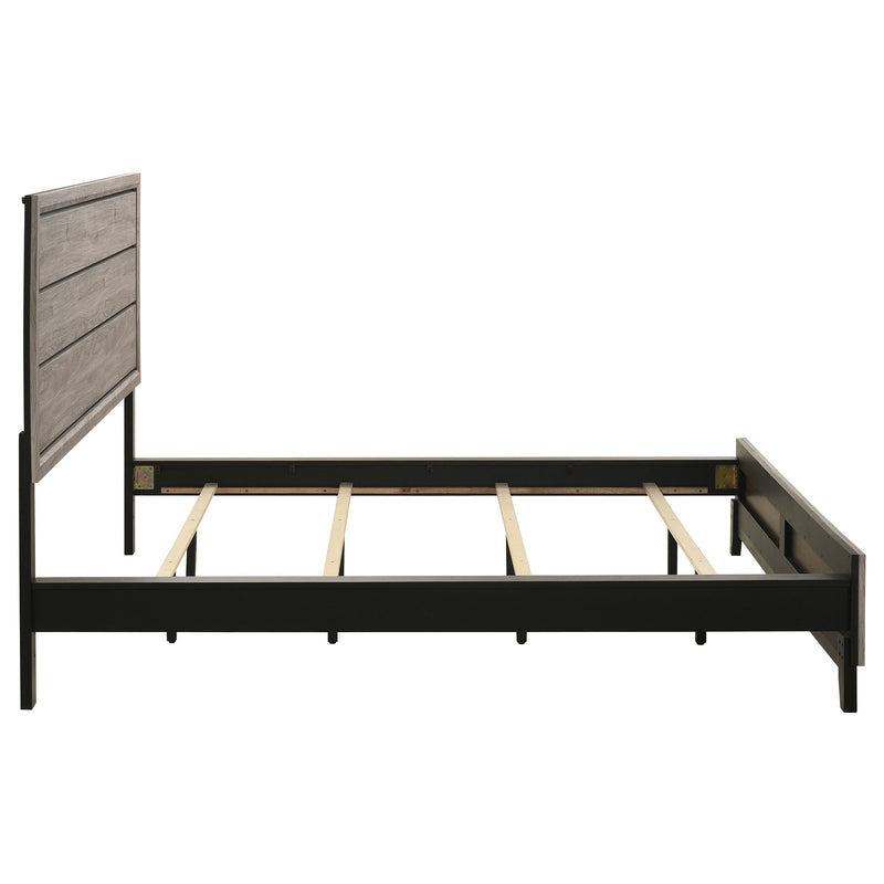 Watson Wood Panel Bed Light Taupe