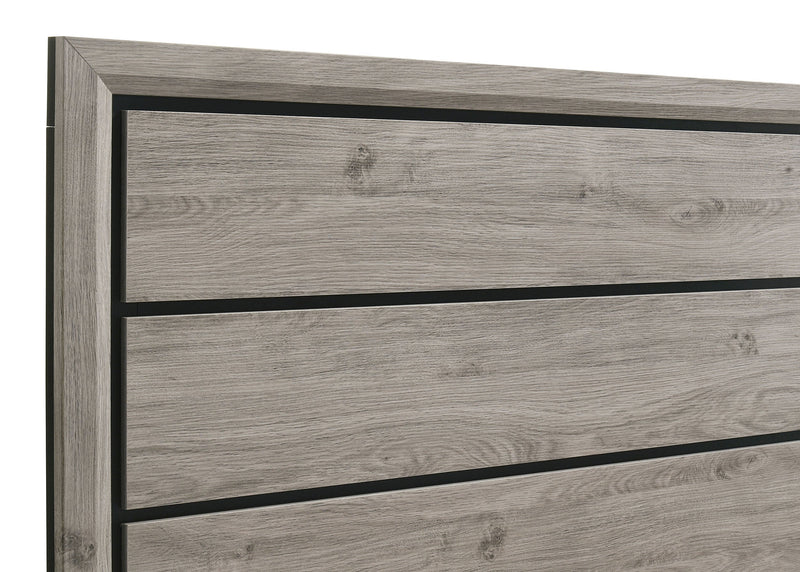 Watson Wood Panel Bed Light Taupe