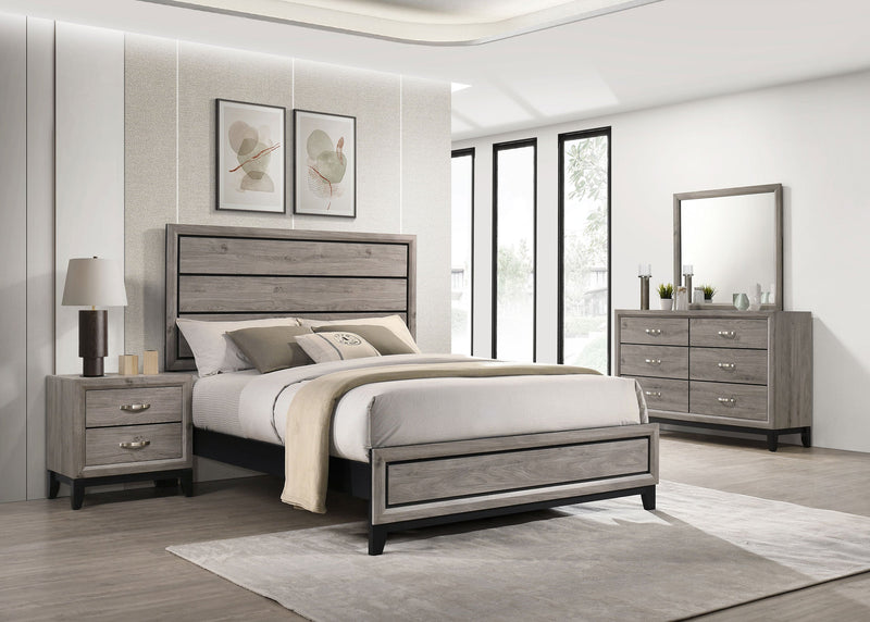 Watson Four-piece Bedroom Set Light Taupe