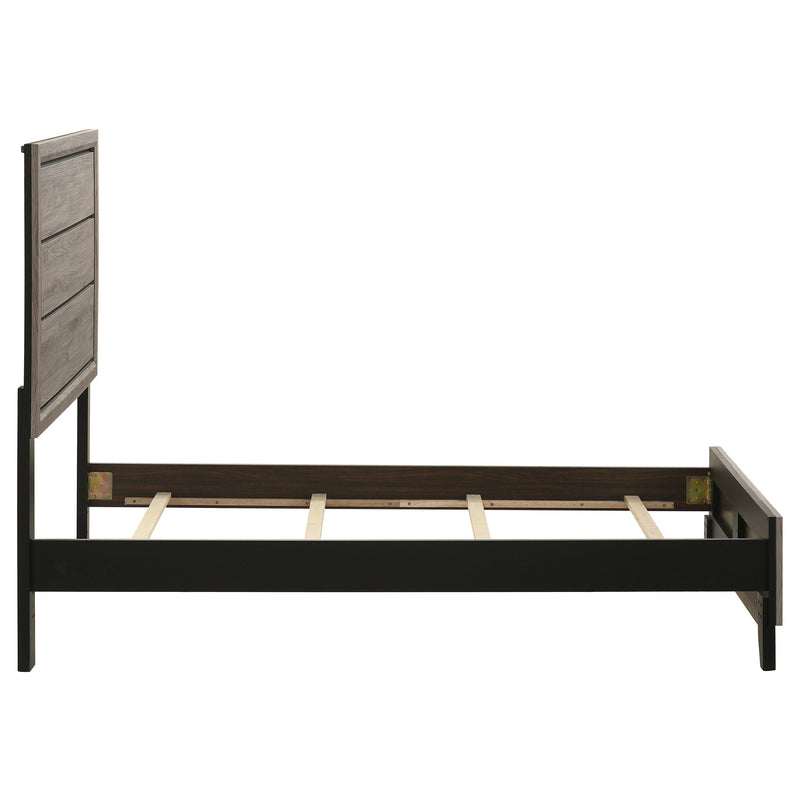 Watson Wood Panel Bed Light Taupe