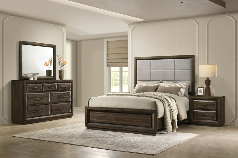 Atlas Bedroom Set Dark Oak