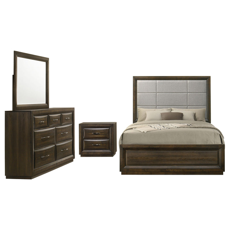 Atlas Bedroom Set Dark Oak
