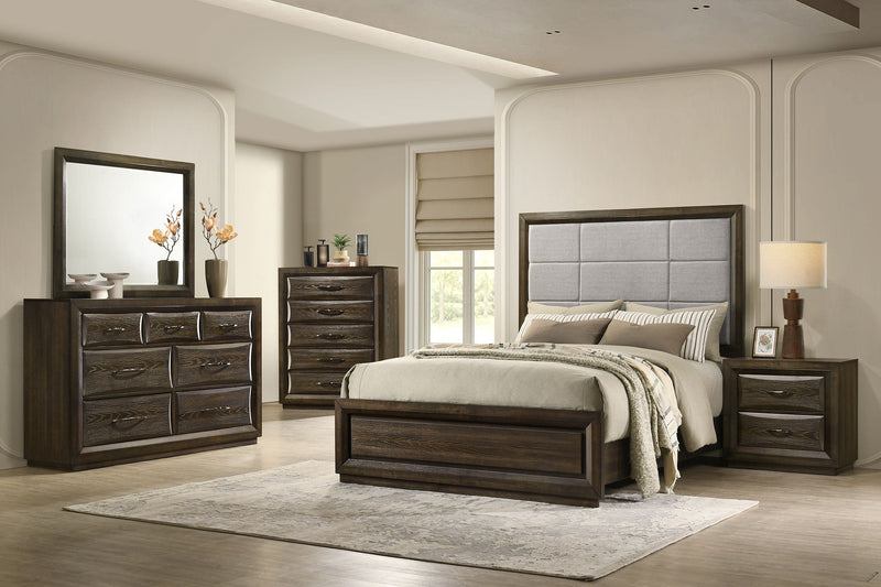 Atlas Bedroom Set Dark Oak