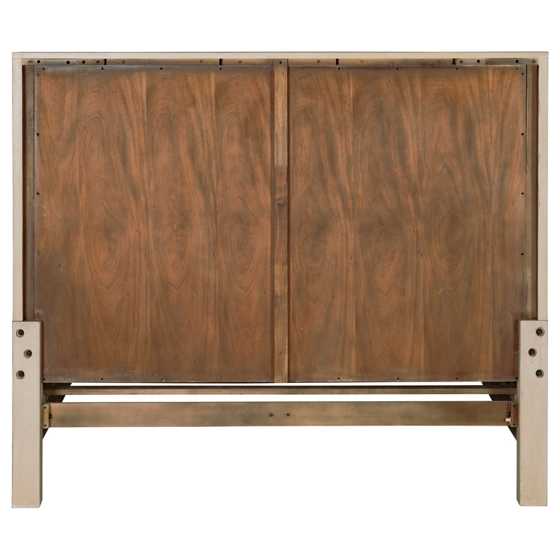 Solano 85-inch Canopy Bed Weathered Mango