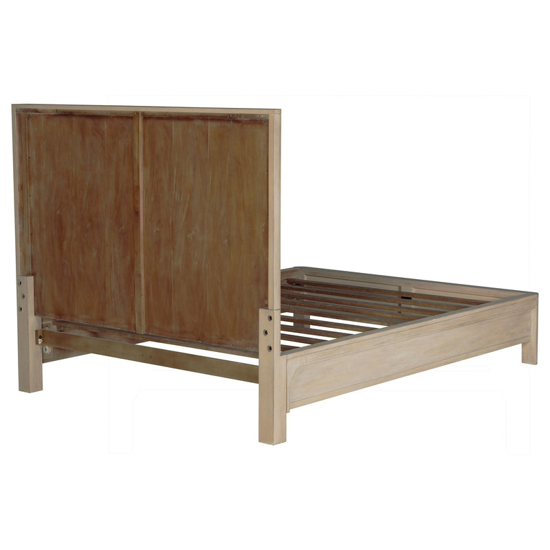 Solano 85-inch Canopy Bed Weathered Mango