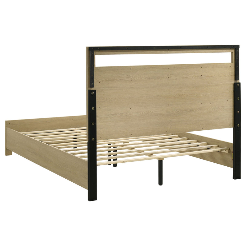Hendricks Bedroom Set Light Oak