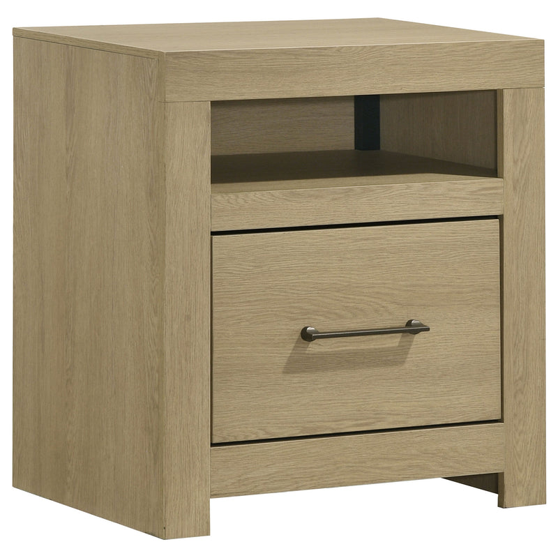 Hendricks Bedroom Set Light Oak