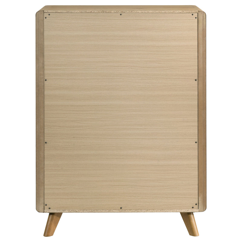 Bennett 5-drawer Bedroom Chest of Drawers Light Oak