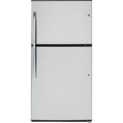 33-inch, 21.2 cu. ft. Top Freezer Refrigerator with Ice Maker (GIE21GTHWW)