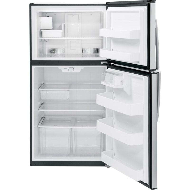 33-inch, 21.2 cu. ft. Top Freezer Refrigerator with Ice Maker (GIE21GSHSS)