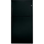 33-inch, 21.2 cu. ft. Top Freezer Refrigerator with Ice Maker (GIE21GTHBB)