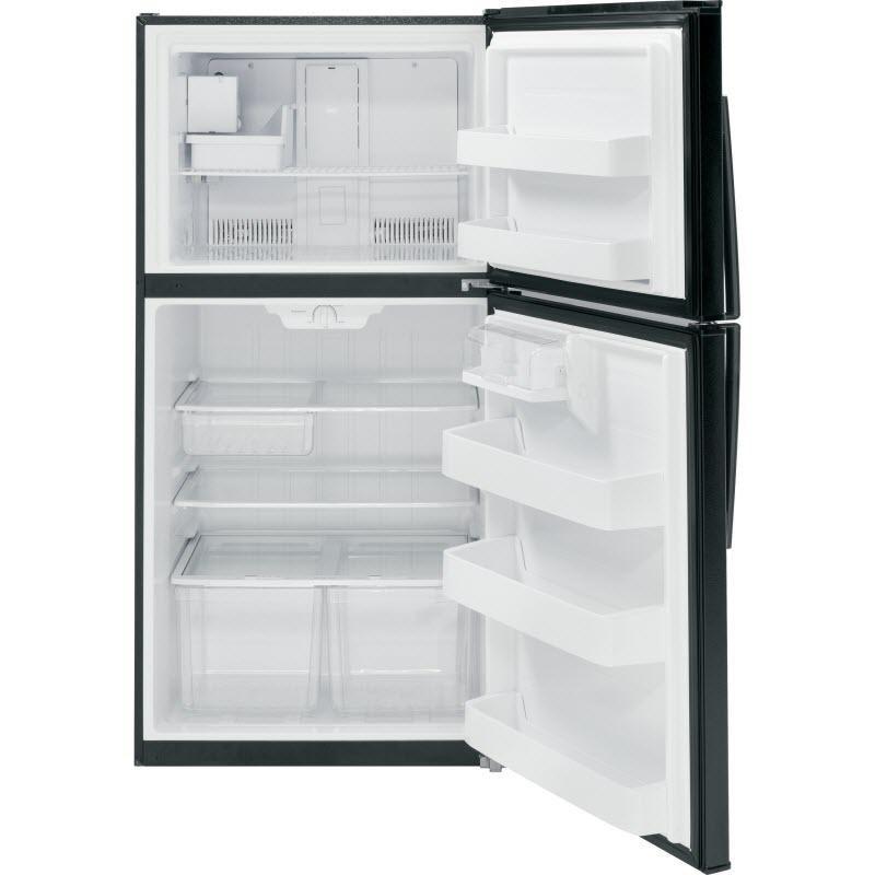 33-inch, 21.2 cu. ft. Top Freezer Refrigerator with Ice Maker (GIE21GTHBB)
