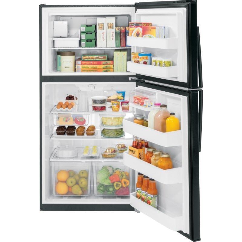 33-inch, 21.2 cu. ft. Top Freezer Refrigerator with Ice Maker (GIE21GTHBB)