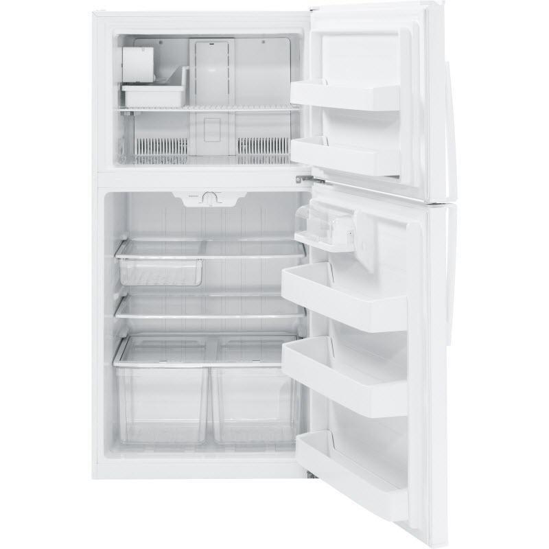 33-inch, 21.2 cu. ft. Top Freezer Refrigerator with Ice Maker (GIE21GTHWW)