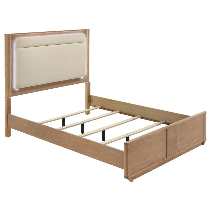 Leanne Bedroom Set Light Oak