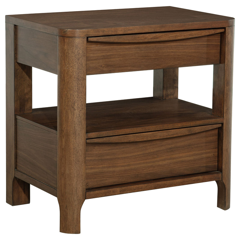 Maderia Bedroom Set Walnut