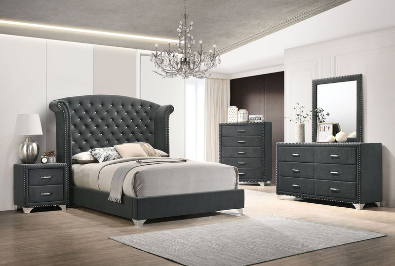 Melody 6-drawer Upholstered Dresser