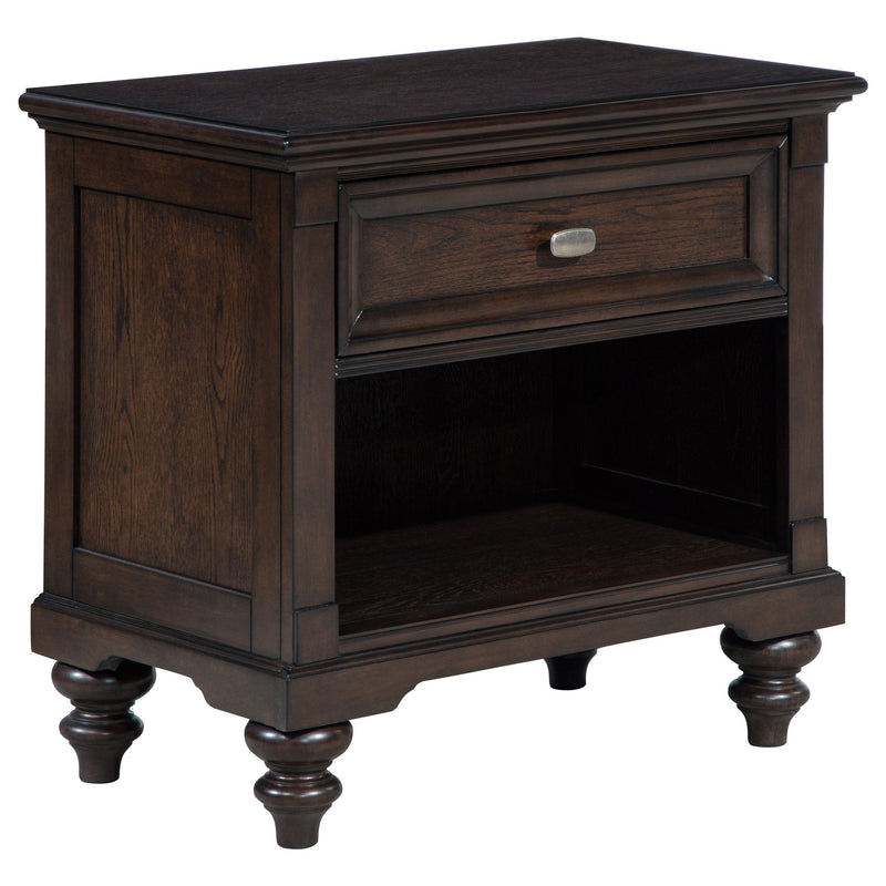 Andover Bedroom Set Dark Oak