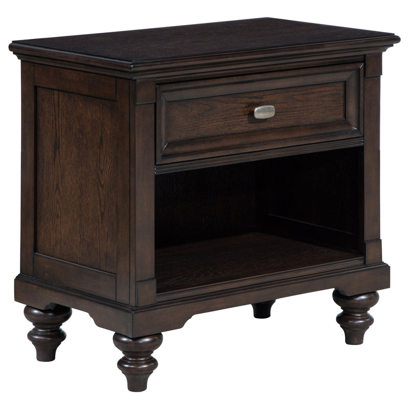 Andover Bedroom Set Dark Oak